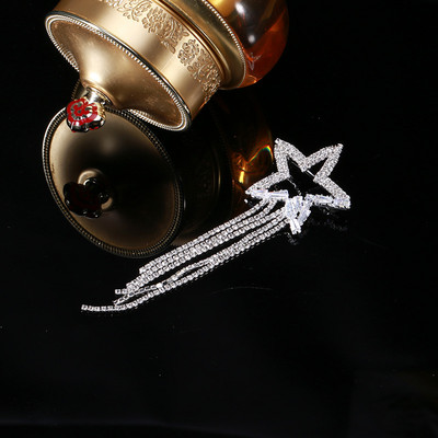 Dmari Luksuslikud Ehted Rhinestone pika lõngaga Tutt Prossid Korea moodne kikilips revääritihvt Naistele Rõivad Aksessuaarid