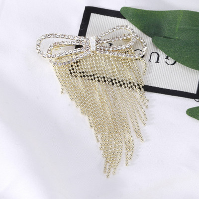 Dmari Luksuslikud Ehted Rhinestone pika lõngaga Tutt Prossid Korea moodne kikilips revääritihvt Naistele Rõivad Aksessuaarid
