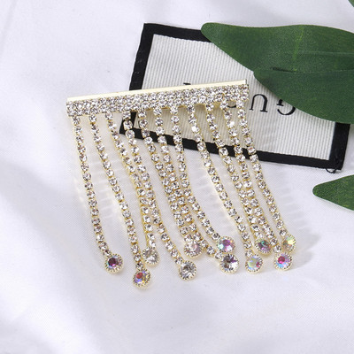 Dmari Luksuslikud Ehted Rhinestone pika lõngaga Tutt Prossid Korea moodne kikilips revääritihvt Naistele Rõivad Aksessuaarid