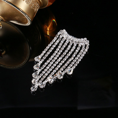 Dmari Luksuslikud Ehted Rhinestone pika lõngaga Tutt Prossid Korea moodne kikilips revääritihvt Naistele Rõivad Aksessuaarid