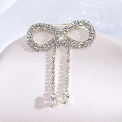 Dmari Luksuslikud Ehted Rhinestone pika lõngaga Tutt Prossid Korea moodne kikilips revääritihvt Naistele Rõivad Aksessuaarid