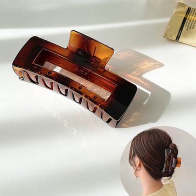 56Styles Koreai Fém Arany Ezüst Női Hajkapcsok Gyöngyök Hajtűk Hajkiegészítők Geometrikus Rák Hajcsat Női Barrette