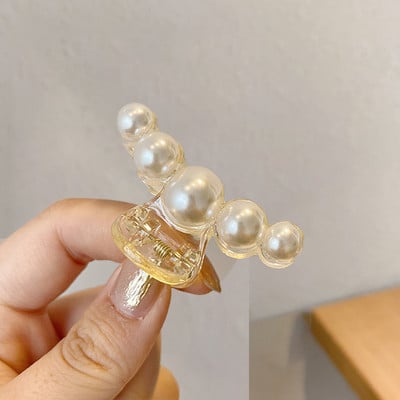 56Styles Koreai Fém Arany Ezüst Női Hajkapcsok Gyöngyök Hajtűk Hajkiegészítők Geometrikus Rák Hajcsat Női Barrette