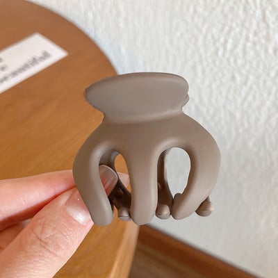 56Styles Koreai Fém Arany Ezüst Női Hajkapcsok Gyöngyök Hajtűk Hajkiegészítők Geometrikus Rák Hajcsat Női Barrette