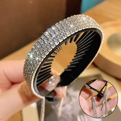 56Styles Koreai Fém Arany Ezüst Női Hajkapcsok Gyöngyök Hajtűk Hajkiegészítők Geometrikus Rák Hajcsat Női Barrette