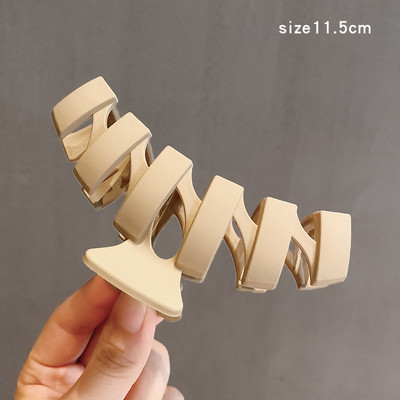 56Styles Koreai Fém Arany Ezüst Női Hajkapcsok Gyöngyök Hajtűk Hajkiegészítők Geometrikus Rák Hajcsat Női Barrette