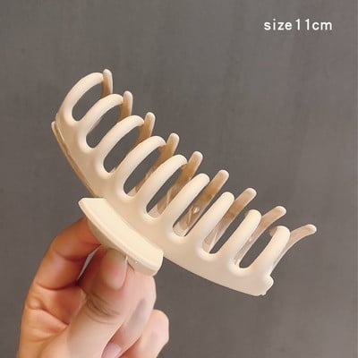 56Styles Koreai Fém Arany Ezüst Női Hajkapcsok Gyöngyök Hajtűk Hajkiegészítők Geometrikus Rák Hajcsat Női Barrette