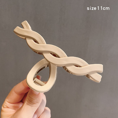 56Styles Koreai Fém Arany Ezüst Női Hajkapcsok Gyöngyök Hajtűk Hajkiegészítők Geometrikus Rák Hajcsat Női Barrette