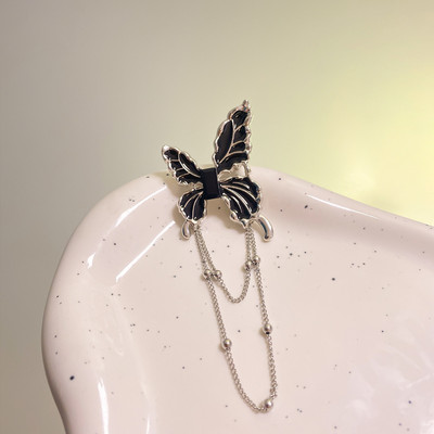 HUANZHI 2020 UUS Korea INS Isiksuse liialdus Läikiv tsirkoonist vibu kleit pross naistele Tüdrukutele Kaelus Aksessuaarid Ehted