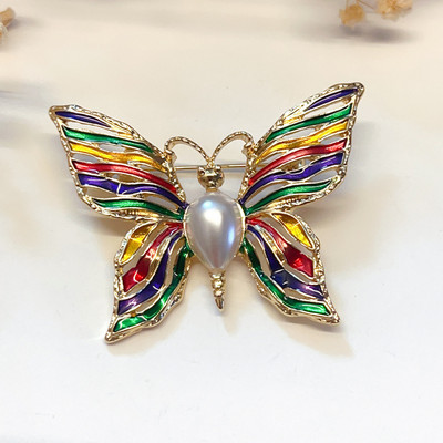 HUANZHI 2020 UUS Korea INS Isiksuse liialdus Läikiv tsirkoonist vibu kleit pross naistele Tüdrukutele Kaelus Aksessuaarid Ehted