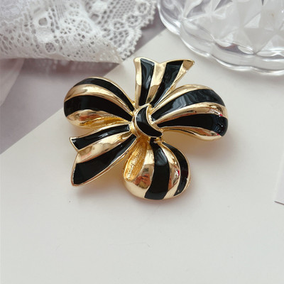 HUANZHI 2020 UUS Korea INS Isiksuse liialdus Läikiv tsirkoonist vibu kleit pross naistele Tüdrukutele Kaelus Aksessuaarid Ehted