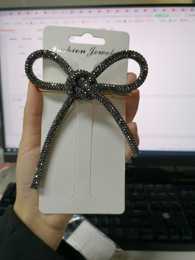 HUANZHI 2020 UUS Korea INS Isiksuse liialdus Läikiv tsirkoonist vibu kleit pross naistele Tüdrukutele Kaelus Aksessuaarid Ehted