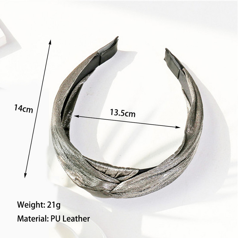 Benzite de păr înnodate Bijuterii Cercete laterale late Accesorii de păr pentru femei Coreeană Tiara inițială Fată Yogo Sport Bențite Ornament 2019