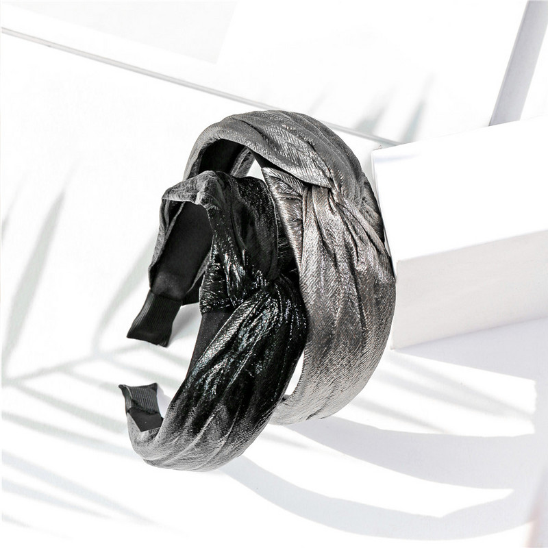 Benzite de păr înnodate Bijuterii Cercete laterale late Accesorii de păr pentru femei Coreeană Tiara inițială Fată Yogo Sport Bențite Ornament 2019