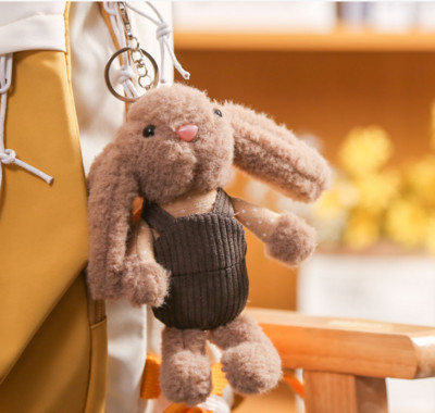 14 cm armas Pluff Bunny võtmehoidja Rex Küüliku karusnahast võtmehoidjad Naistele Kotid Mänguasjad Nukk Kohev Pom Pom Armas pomponist võtmehoidja