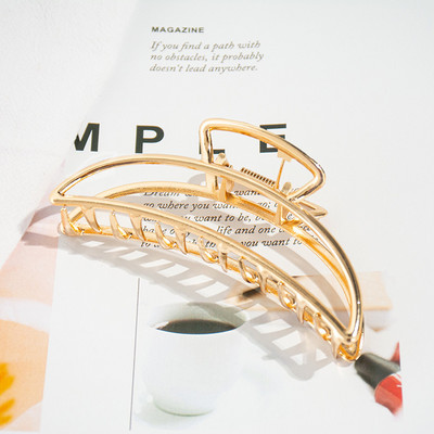 Agrafe cu gheare de păr cu perle de cristal, 11 stiluri, accesorii pentru păr, cleme de păr pentru femei, punk, cleme mari de metal auriu, cleme pentru fălci, pentru femei, 2021