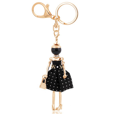 Női kulcstartó hölgyeknek 2022 New Statement varázslatos fém kulcstartó ékszerek aranyos ajándék női táska medál divatos kulcstartó nagykereskedés