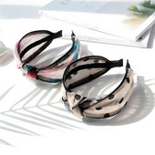 Benzile de păr mari Turband Vintage Nod Tiara Femeii Lățimea Marginei Dinți Pieptene Accesorii de păr pentru femei Moda de vară Articole pentru cap