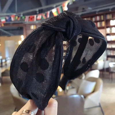 Benzile de păr mari Turband Vintage Nod Tiara Femeii Lățimea Marginei Dinți Pieptene Accesorii de păr pentru femei Moda de vară Articole pentru cap