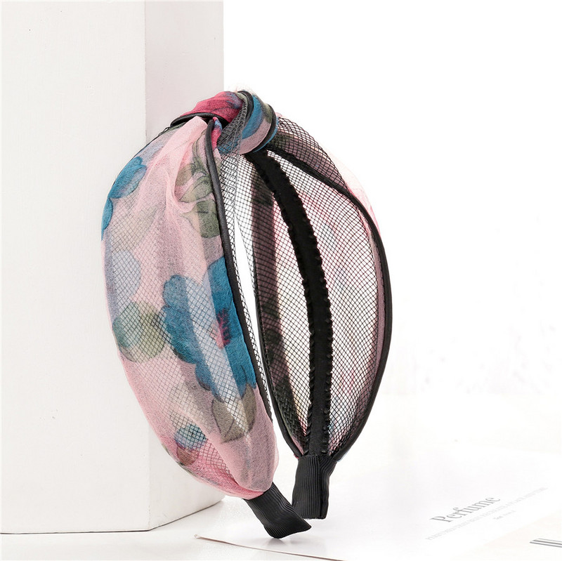 Benzile de păr mari Turband Vintage Nod Tiara Femeii Lățimea Marginei Dinți Pieptene Accesorii de păr pentru femei Moda de vară Articole pentru cap