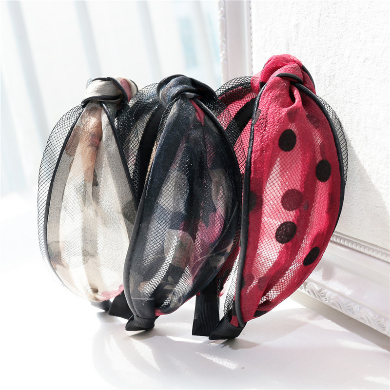 Benzile de păr mari Turband Vintage Nod Tiara Femeii Lățimea Marginei Dinți Pieptene Accesorii de păr pentru femei Moda de vară Articole pentru cap