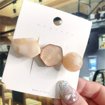 23 de stiluri accesorii de păr femei acrilic Planet Starfish Barrette Set cleme de păr coreeane perle agrafe femei bijuterii 2020