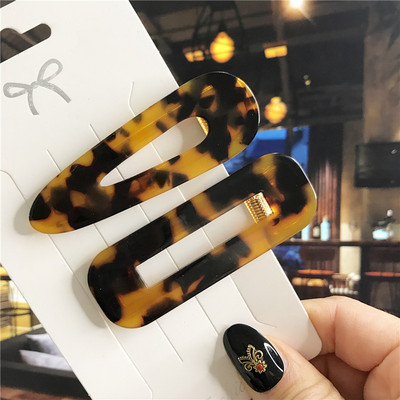 Agrafă de păr din acril de modă Ins pentru femei, fete, set de barete, agrafe cu perle, accesorii de păr geometrice coreene, cleme de păr pentru copii 2020