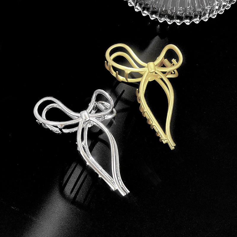 Oversize Crystal Gold Silver Metal Crab Hajcsattok Gyöngy haj Kiegészítők Női Trend Geometric Cross Hair Claw Clamp 2022