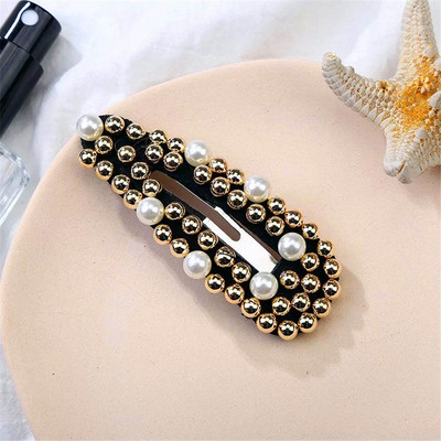 Barete la modă pentru femei Bijuterii lucrate manual Perle simulate Mărgele cleme coreene Ace accesorii de nuntă Cadouri pentru femei