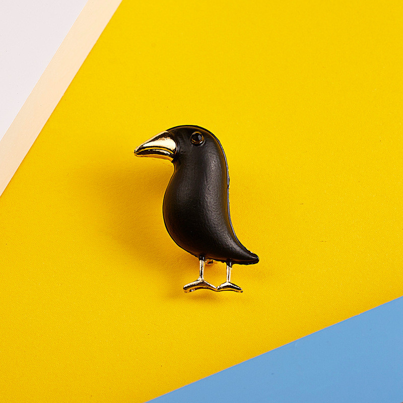 La modă email emailat papagal cioara bufniță broșe pasăre ace femei moda ramură animale drăguț ace costume rochie pălărie eșarfă copii bijuterii casual