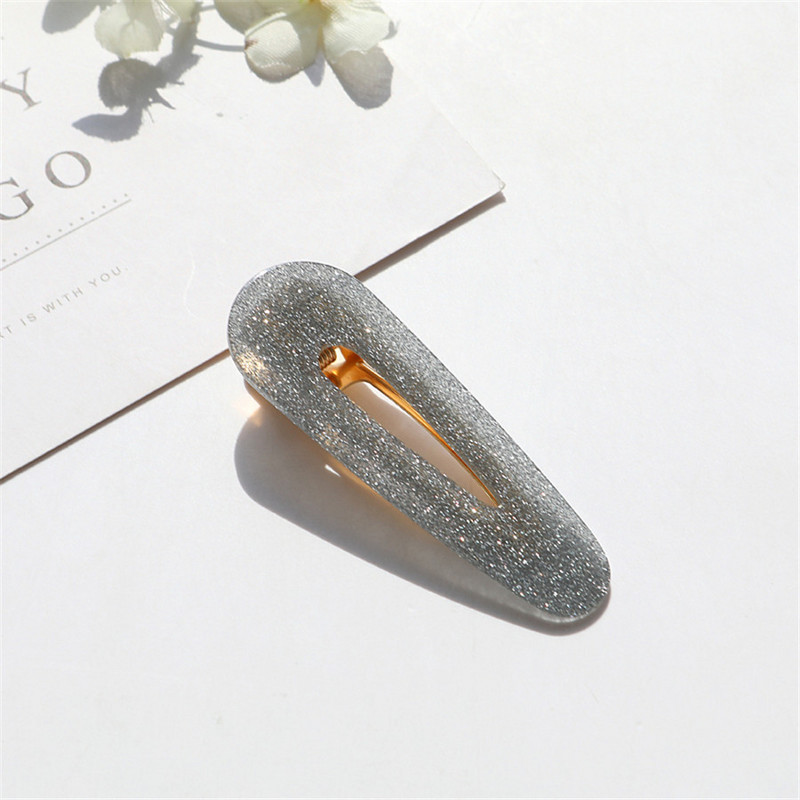 Accesorii mari pentru păr, ace pentru cap pentru femei, bijuterii de modă, picătură de apă, dreptunghi, acrilic, cleme de păr, accesorii pentru cap pentru fete 2019