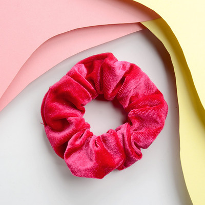 Scrunchie simplu, din catifea, benzi elastice de păr pentru fete, accesorii de păr, pentru femei, modă, suport moale pentru coadă de cal, cadouri pentru coadă de gumă pentru cravată
