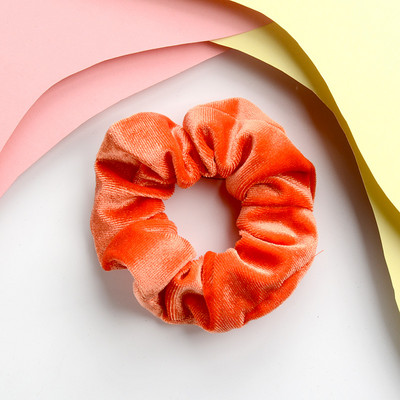 Scrunchie simplu, din catifea, benzi elastice de păr pentru fete, accesorii de păr, pentru femei, modă, suport moale pentru coadă de cal, cadouri pentru coadă de gumă pentru cravată