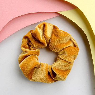 Scrunchie simplu, din catifea, benzi elastice de păr pentru fete, accesorii de păr, pentru femei, modă, suport moale pentru coadă de cal, cadouri pentru coadă de gumă pentru cravată