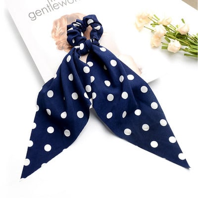 12 stilova duge marame za kosu, elastične užad, vezivanje, točkice, cvjetni print, gumica, ženski dodaci za kosu, boemske trake za glavu, veleprodaja 2020.