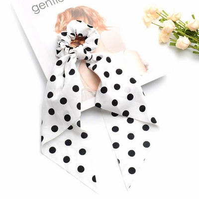 12 stilova duge marame za kosu, elastične užad, vezivanje, točkice, cvjetni print, gumica, ženski dodaci za kosu, boemske trake za glavu, veleprodaja 2020.