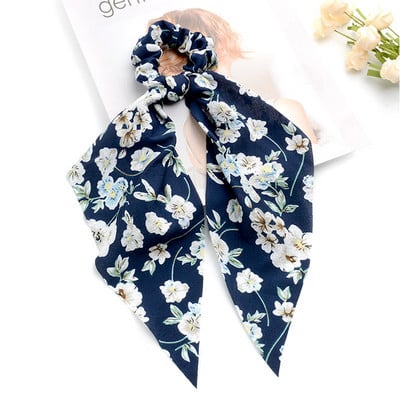 12 stilova duge marame za kosu, elastične užad, vezivanje, točkice, cvjetni print, gumica, ženski dodaci za kosu, boemske trake za glavu, veleprodaja 2020.