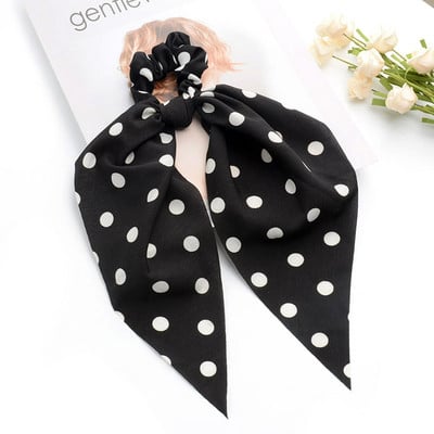 12 stilova duge marame za kosu, elastične užad, vezivanje, točkice, cvjetni print, gumica, ženski dodaci za kosu, boemske trake za glavu, veleprodaja 2020.