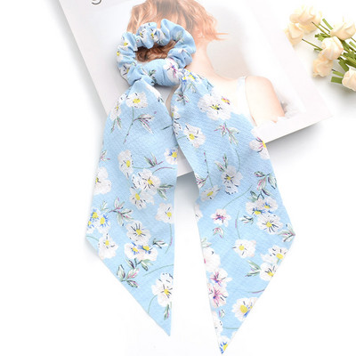 12 stilova duge marame za kosu, elastične užad, vezivanje, točkice, cvjetni print, gumica, ženski dodaci za kosu, boemske trake za glavu, veleprodaja 2020.