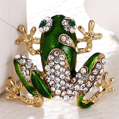 Vintage γυναικεία ανδρική κουκουβάγια πασχαλίτσα γάτα κράμα ψευδαργύρου μοντέρνα απομίμηση στρας Ζώο καρφίτσα χριστουγεννιάτικα αξεσουάρ