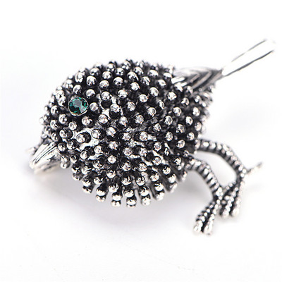 Vintage γυναικεία ανδρική κουκουβάγια πασχαλίτσα γάτα κράμα ψευδαργύρου μοντέρνα απομίμηση στρας Ζώο καρφίτσα χριστουγεννιάτικα αξεσουάρ