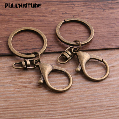 5 bucăți 30 mm breloc lung 70 mm popular clasic 2 culori placat închizătoare homar lanț cârlig bijuterii pentru breloc P6681