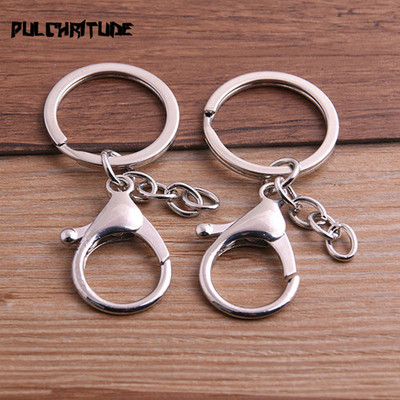 5 bucăți 30 mm breloc lung 70 mm popular clasic 2 culori placat închizătoare homar lanț cârlig bijuterii pentru breloc P6681