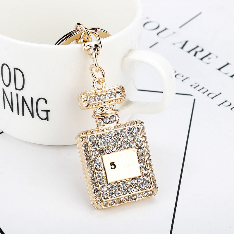 Sticla de parfum estetică cu strasuri Breloc din aliaj Accesorii pentru breloc pandantiv Breloc Brelocuri Brelocuri pentru femei bărbați