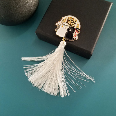 Mo Dao Zu Shi Anime Breloc Femeie Mare Maestru al Cultării Demonice GongLing Palat Lung Clopoțel Clopote Clopote Atârnate în talie Metal