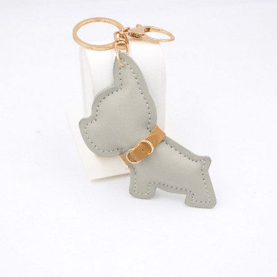 Breloc cu buldog negru, cool, pentru femei, breloc drăguț din rășină pentru câine, accesorii pentru geanți pentru fete, breloc cu farmec pentru mașină, comerț cu ridicata 2022 nou