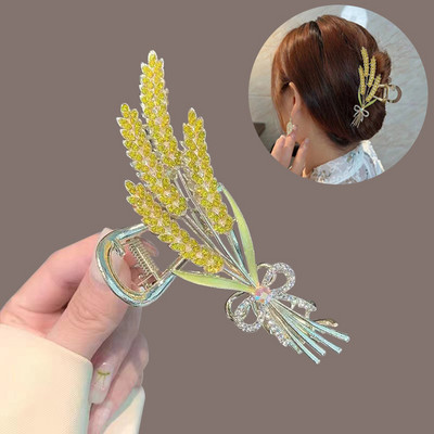 Divat Fém Női Haj Karmok Hajcsat Lányok Vintage Pillangó Haj Rák Barrettes Hajtű Fejpánt Divatos Haj kiegészítők