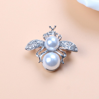 Broșă de lux cu cristal de albine pentru femei, vintage, în stil multiplu