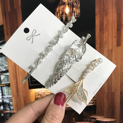 Agrafe de păr de cristal pentru femei 2022 Moda fulg de nea flori stras accesorii de păr bijuterii vintage pentru femei