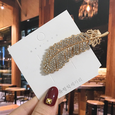 Agrafe de păr de cristal pentru femei 2022 Moda fulg de nea flori stras accesorii de păr bijuterii vintage pentru femei